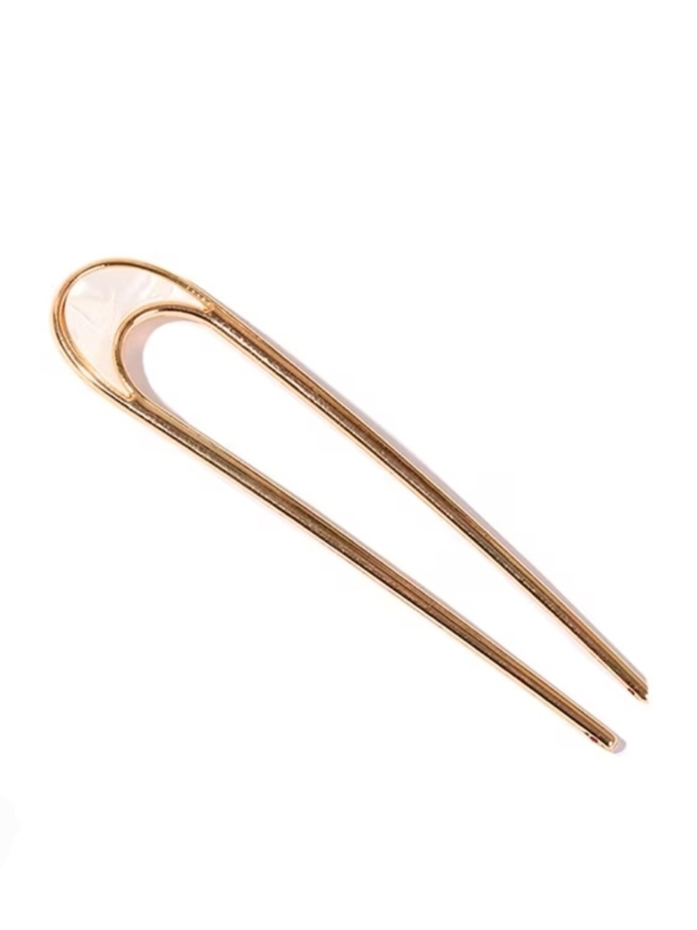 U-Shaped Gold Hair Fork Cloud Inspired - Women Accessories BNIB